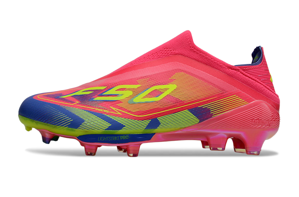 Adidas F50+ Elite Lightstrike Pro Laceless FG Football Boots – Speed Performance Edition