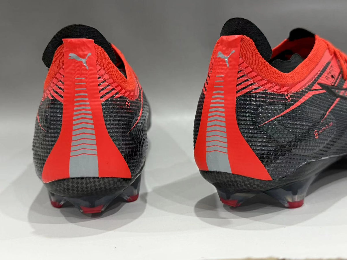 Puma Ultra 5 Carbon SE FG Speed Boots – Black/Red