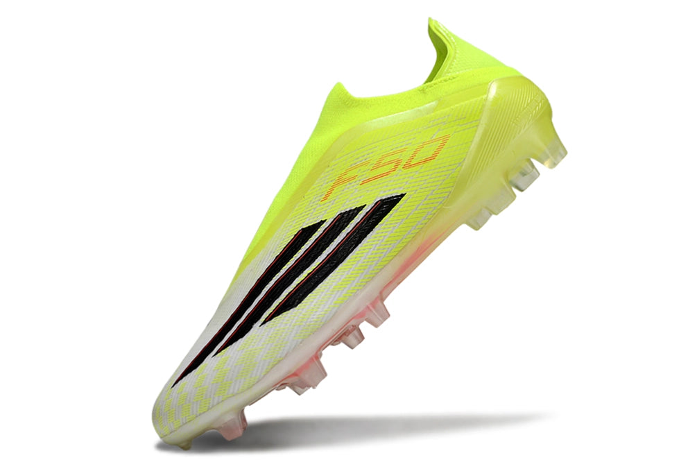 Adidas F50 Elite Laceless FG 'Born for Goals' – Solar Yellow