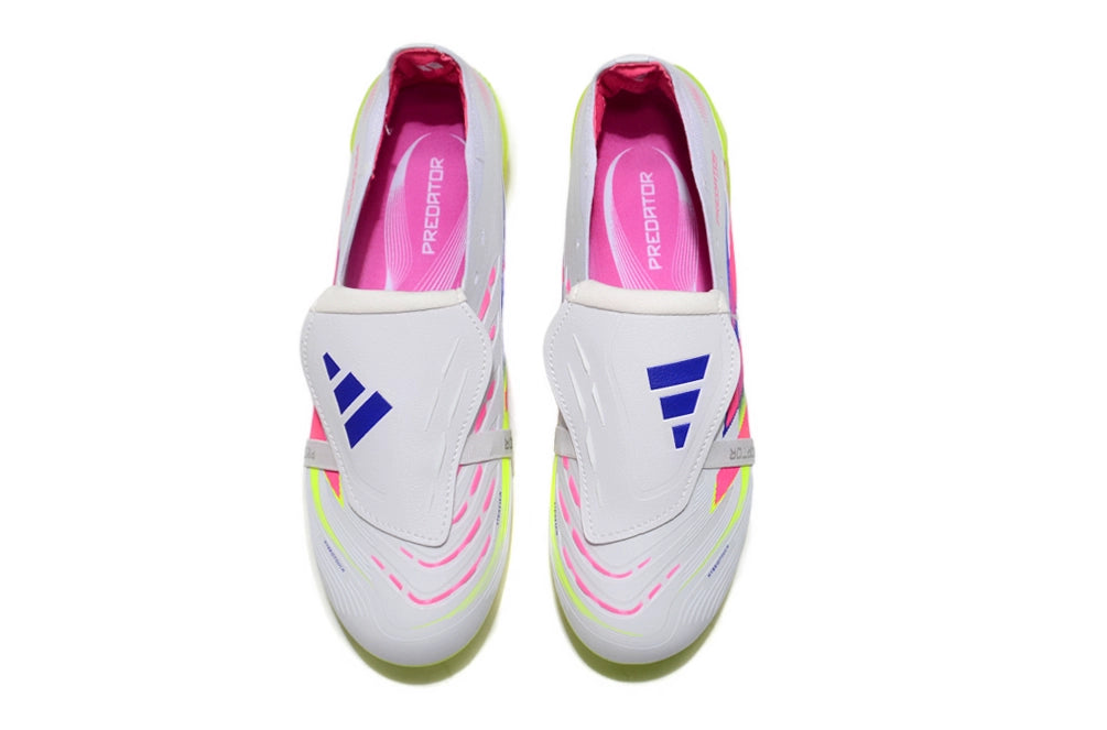 Adidas Predator Elite Fold-Over Tongue SG 'Celestial Victory' – White/Pink