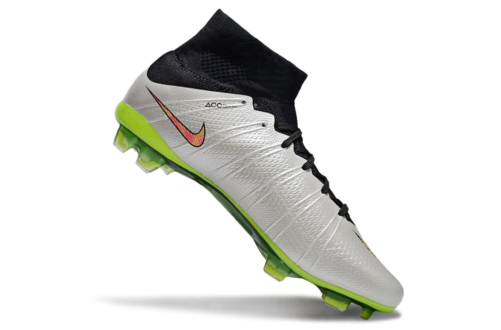 Nike Mercurial Superfly 4 'Shine Through' FG – White/Volt/Pink