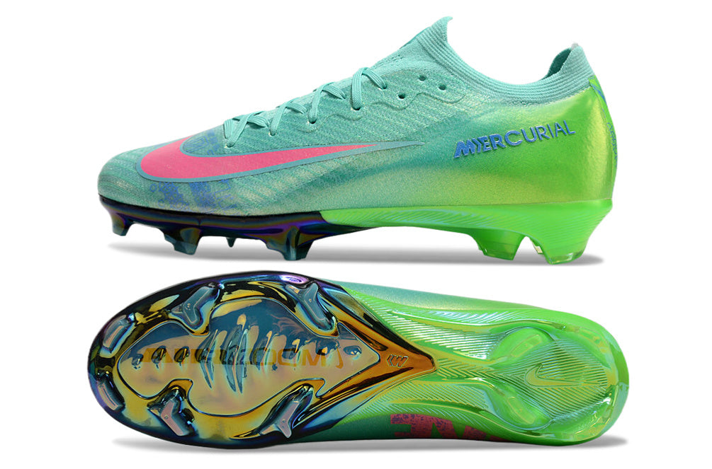 Nike Air Zoom Mercurial Vapor 16 Elite FG Football Boots – Green Low-Cut Speed Edition