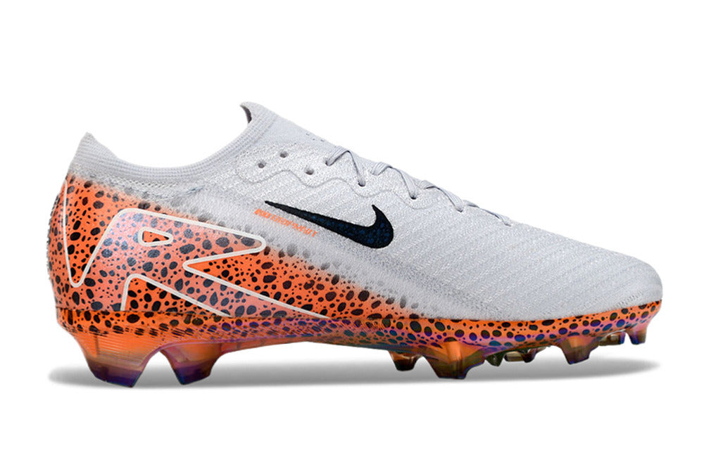 Nike Mercurial Vapor 16 Elite "Safari" FG Football Boots – White & Black Speed Soccer Cleats