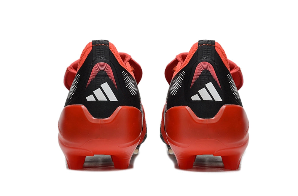 Adidas Predator Elite Fold-Over Tongue FG 'Moments' – Black/Red Limited Edition