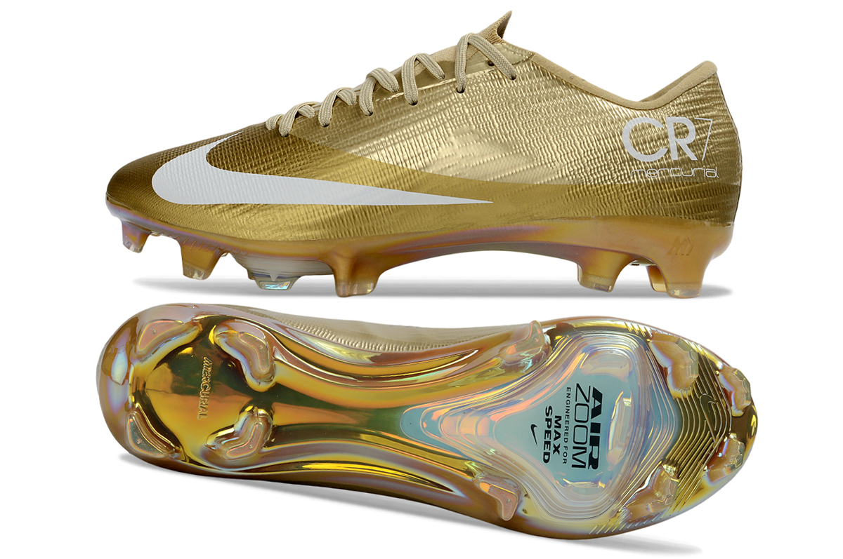 Nike Zoom Mercurial Superfly 1 CR7 Limited Edition Rare Gold Low