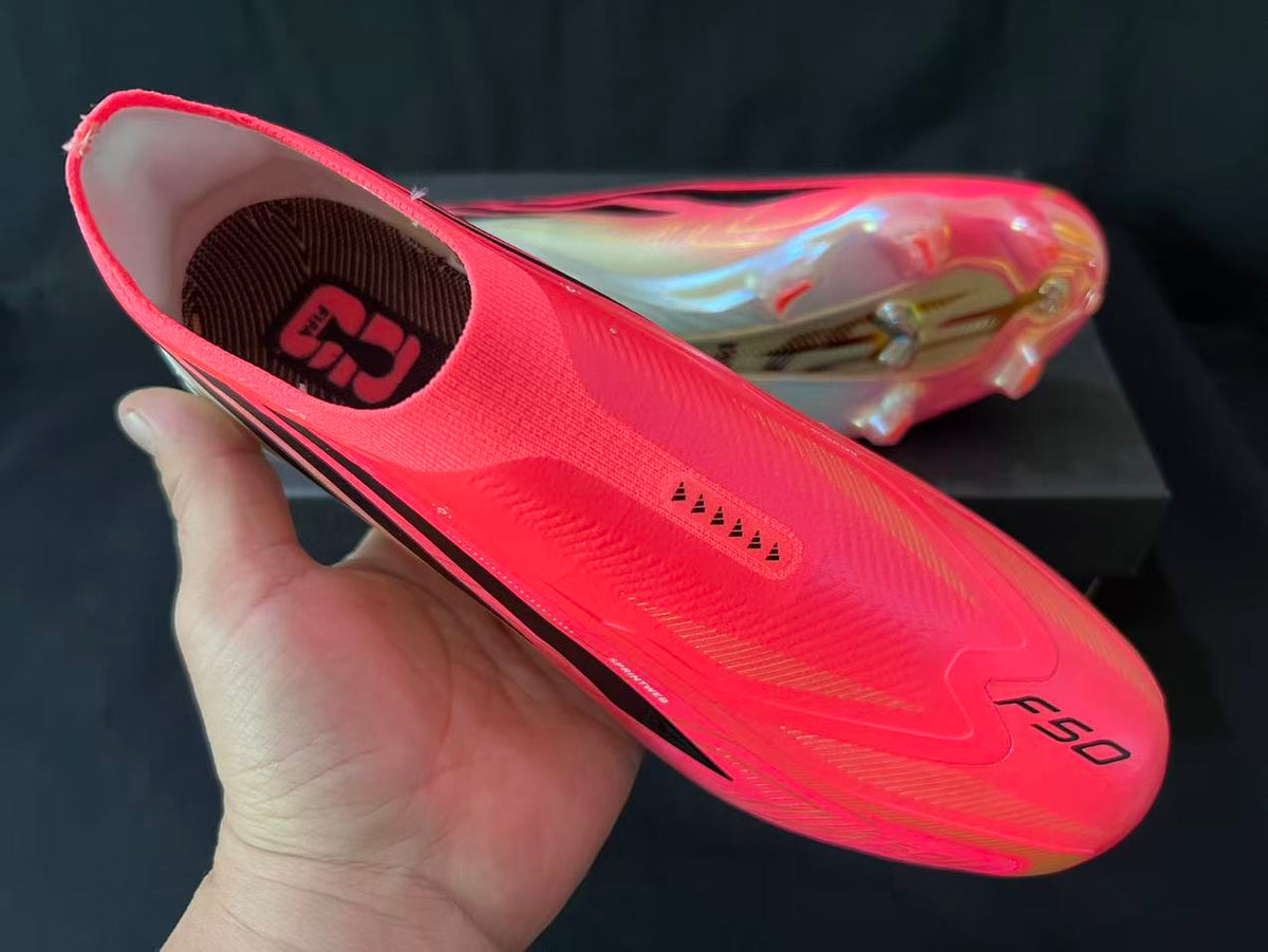 Adidas F50 Hyperfast Elite Laceless FG – Road to Glory Football Boots