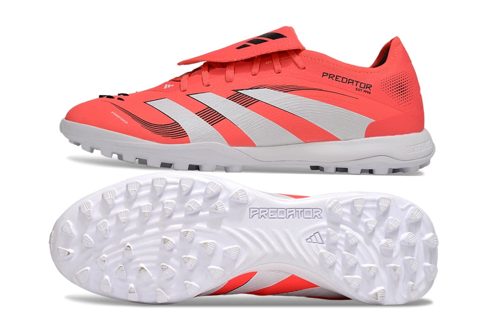 Adidas Predator League Fold-Over Tongue TF Turf Boots – Red
