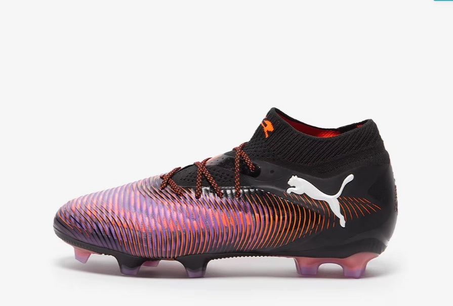 Puma Future 8 Ultimate FG 'Unlimited' Football Boots – Black/Red