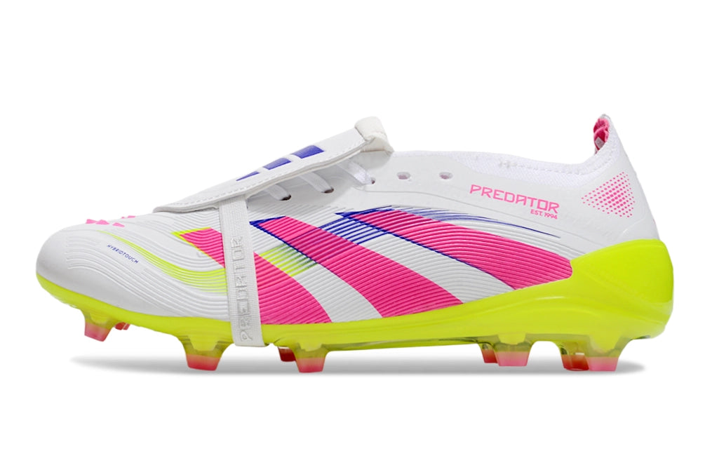 Adidas Predator Elite Fold-Over Tongue SG 'Celestial Victory' – White/Pink