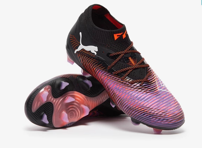 Puma Future 8 Ultimate FG 'Unlimited' Football Boots – Black/Red