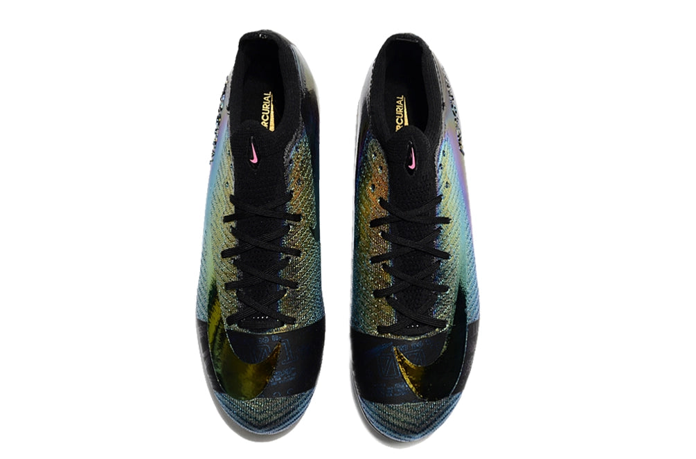 Nike Mercurial Vapor 15 Elite FG Vini Jr. Edition Football Boots – Black