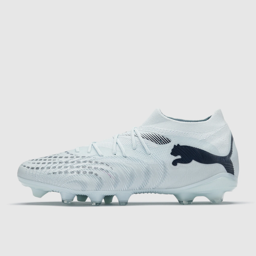 PUMA Future 9 Match FG/AG Football Boots – Light Blue Multi-Ground Soccer Cleats