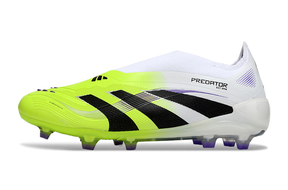Adidas Predator Elite Laceless FG Football Boots – Green & White Edition