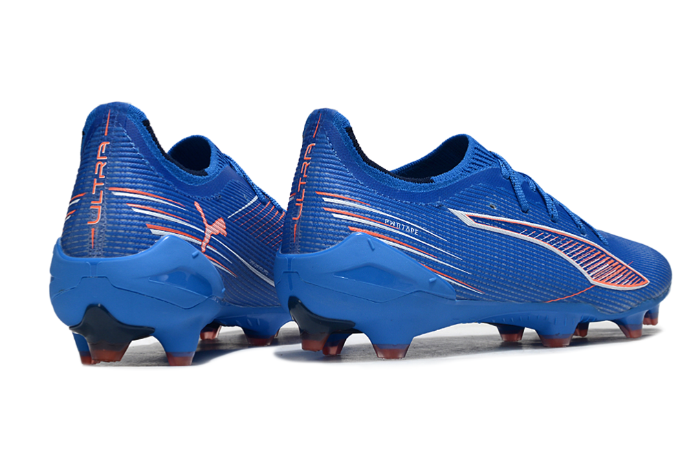 PUMA Ultra 6 Ultimate FG Football Boots – Ultra Blue/PUMA White/Glowing Red Elite Soccer Cleats