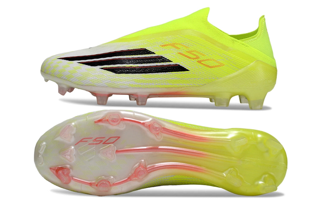 Adidas F50 Elite Laceless FG 'Born for Goals' – Solar Yellow