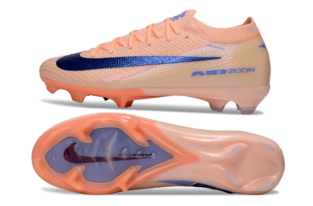 Nike Mercurial Vapor 16 Elite LV8 FG Football Boots – Blue/Peach