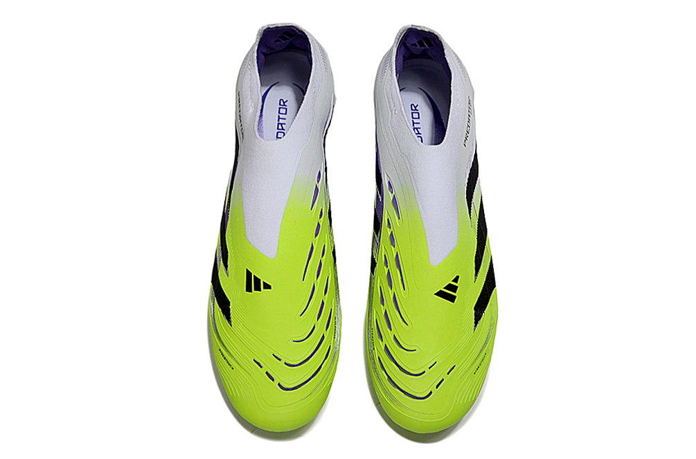 Adidas Predator Elite Laceless FG Football Boots – Green & White Edition