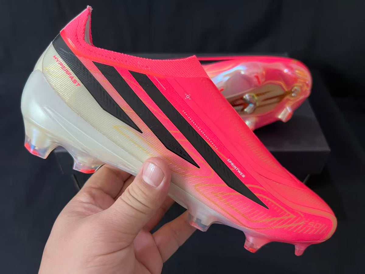 Adidas F50 Hyperfast Elite Laceless FG – Road to Glory Football Boots