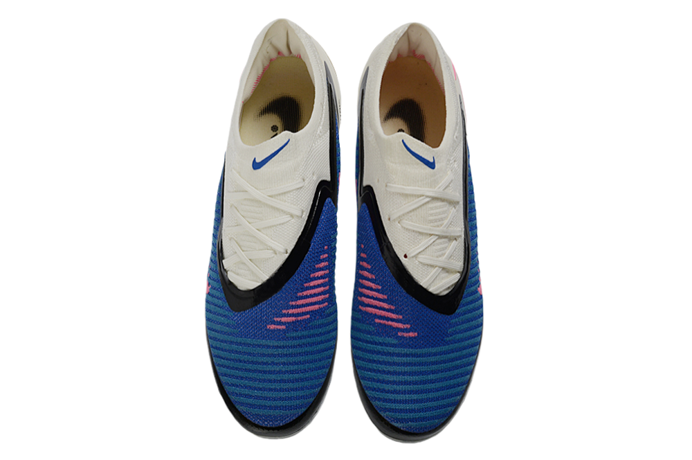 Nike Phantom 6 Low Elite FG Football Boots – White/Blue/Pink