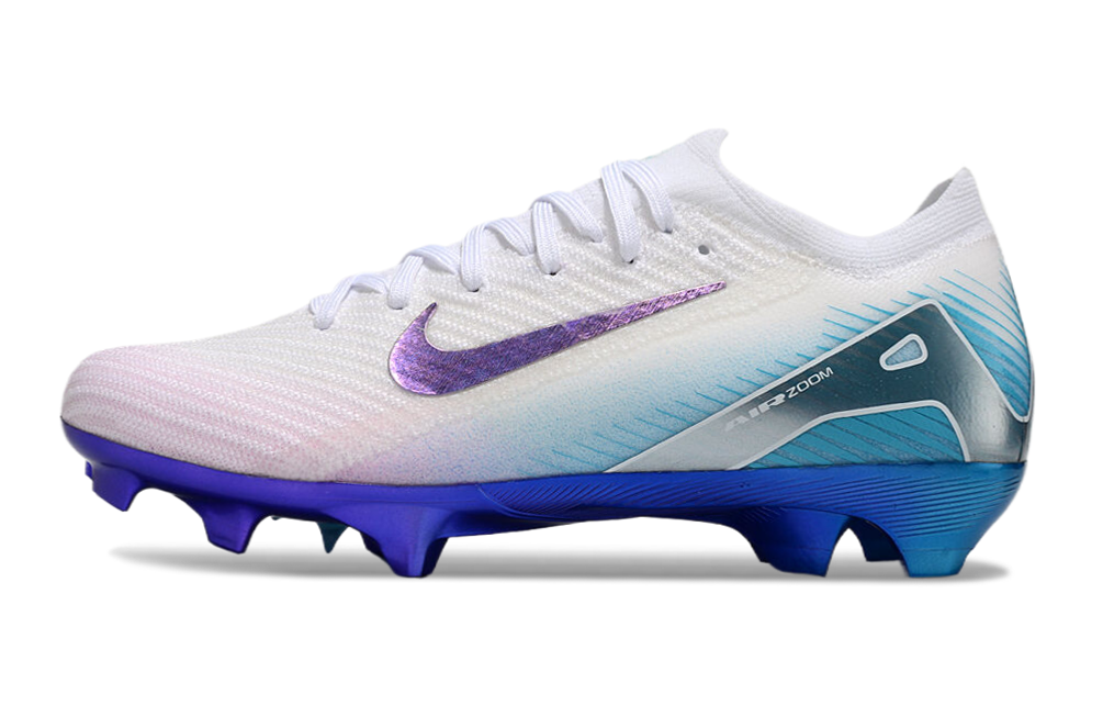Nike Air Zoom Mercurial Vapor 16 Elite FG Chromatic Football Boots – White/Multicolor Low-Cut Speed Edition