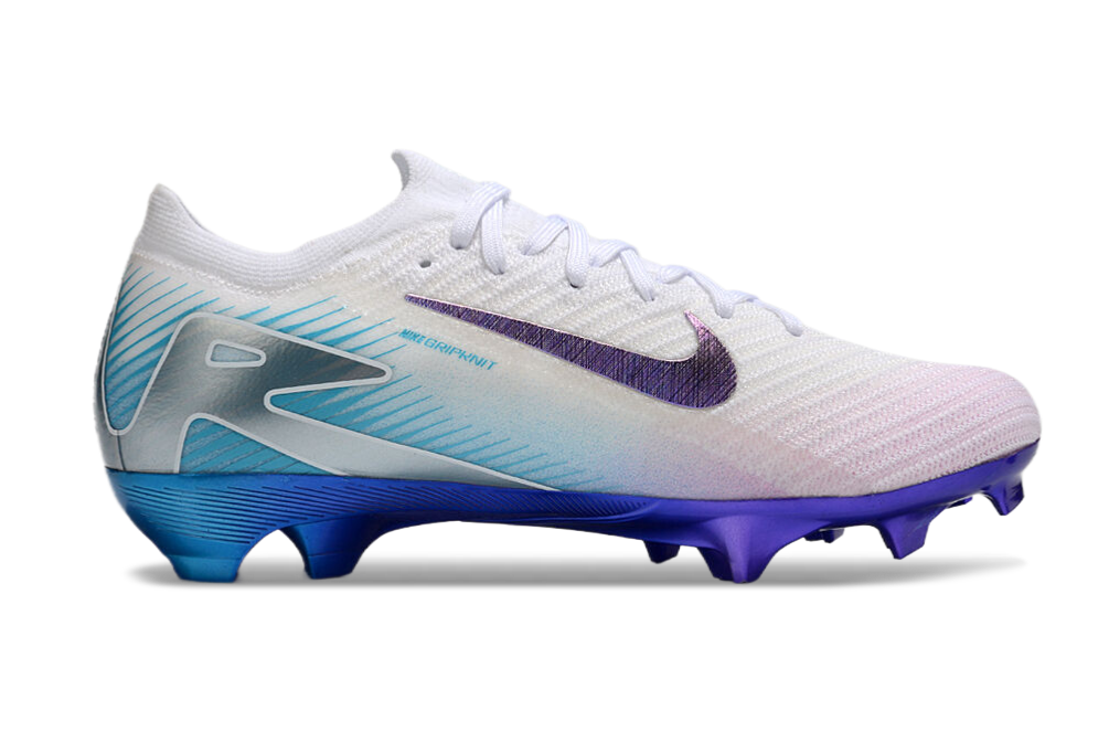 Nike Air Zoom Mercurial Vapor 16 Elite FG Chromatic Football Boots – White/Multicolor Low-Cut Speed Edition