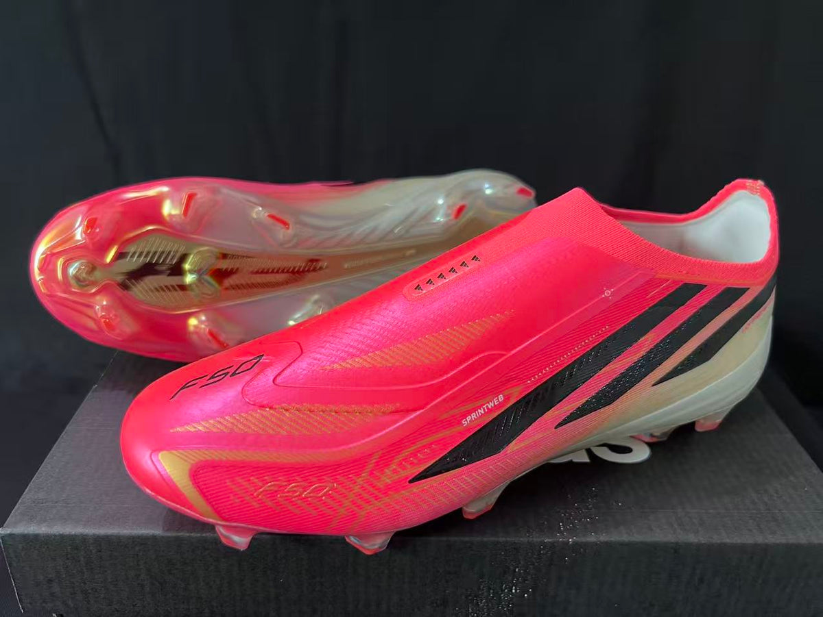 Adidas F50 Hyperfast Elite Laceless FG – Road to Glory Football Boots