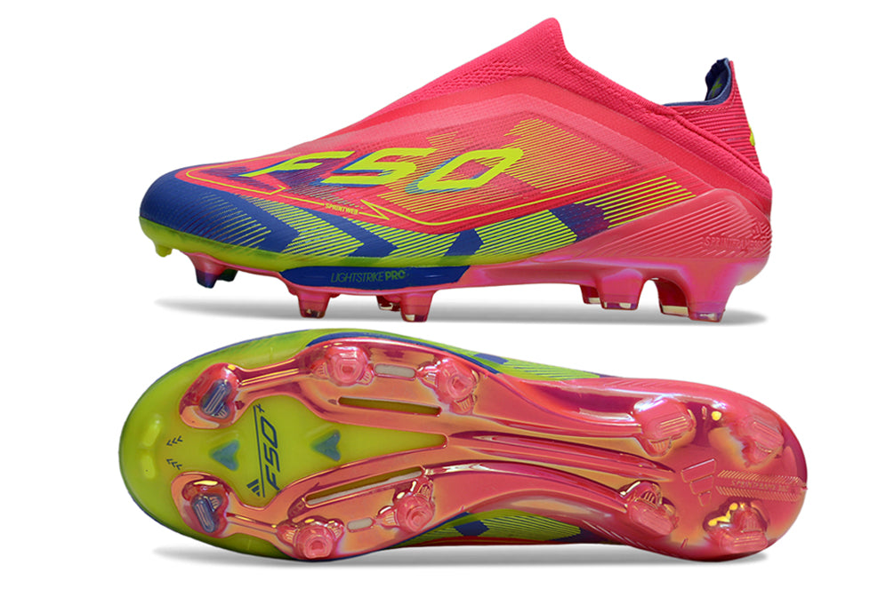 Adidas F50+ Elite Lightstrike Pro Laceless FG Football Boots – Speed Performance Edition