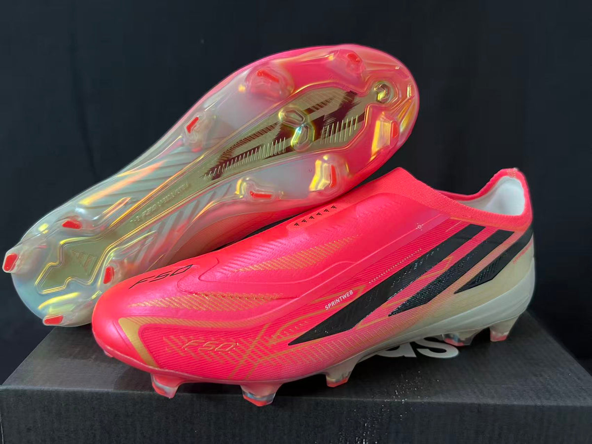 Adidas F50 Hyperfast Elite Laceless FG – Road to Glory Football Boots