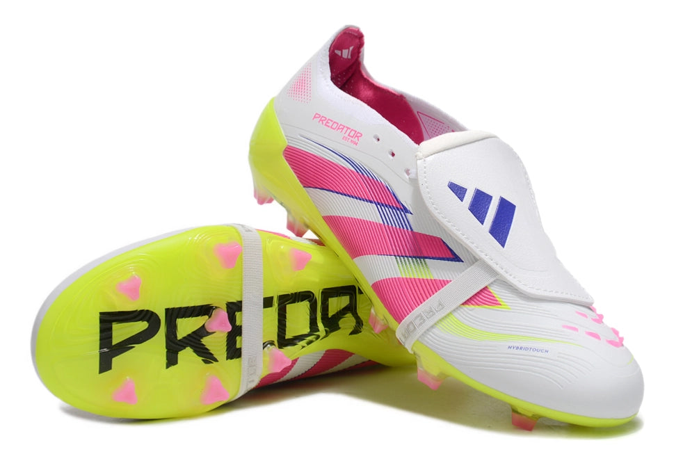 Adidas Predator Elite Fold-Over Tongue SG 'Celestial Victory' – White/Pink