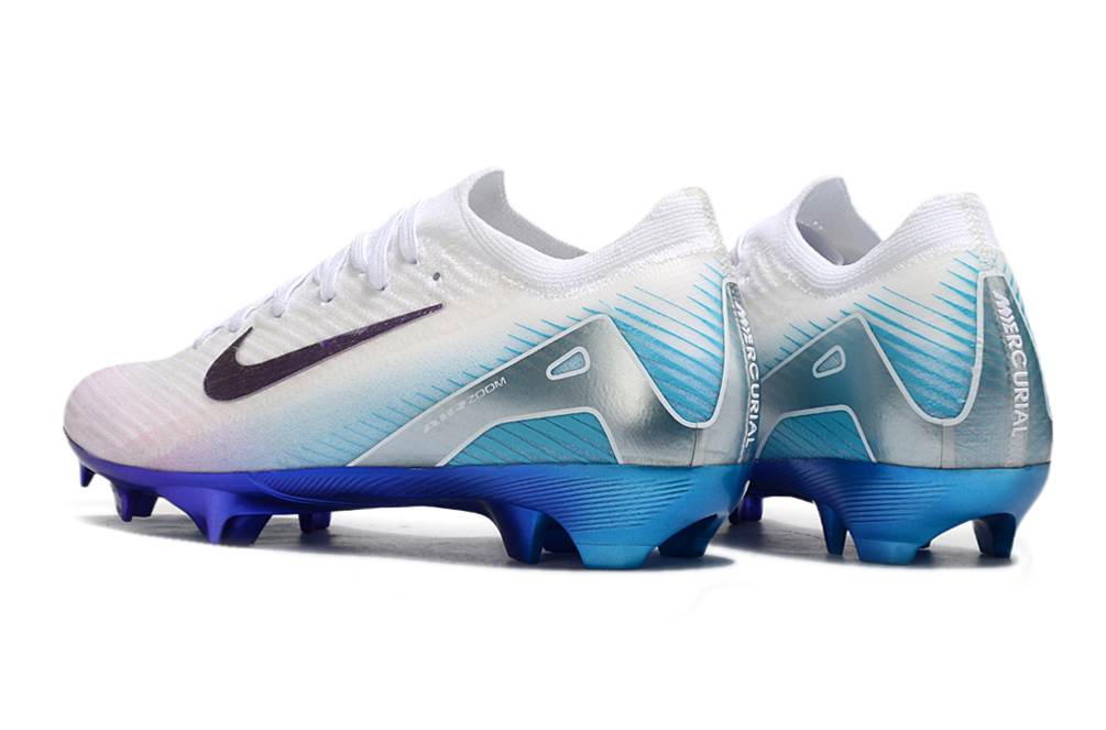 Nike Air Zoom Mercurial Vapor 16 Elite FG Chromatic Football Boots – White/Multicolor Low-Cut Speed Edition