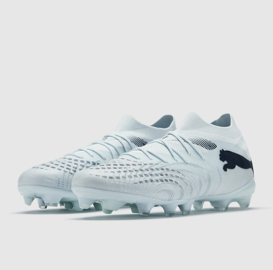 PUMA Future 9 Match FG/AG Football Boots – Light Blue Multi-Ground Soccer Cleats