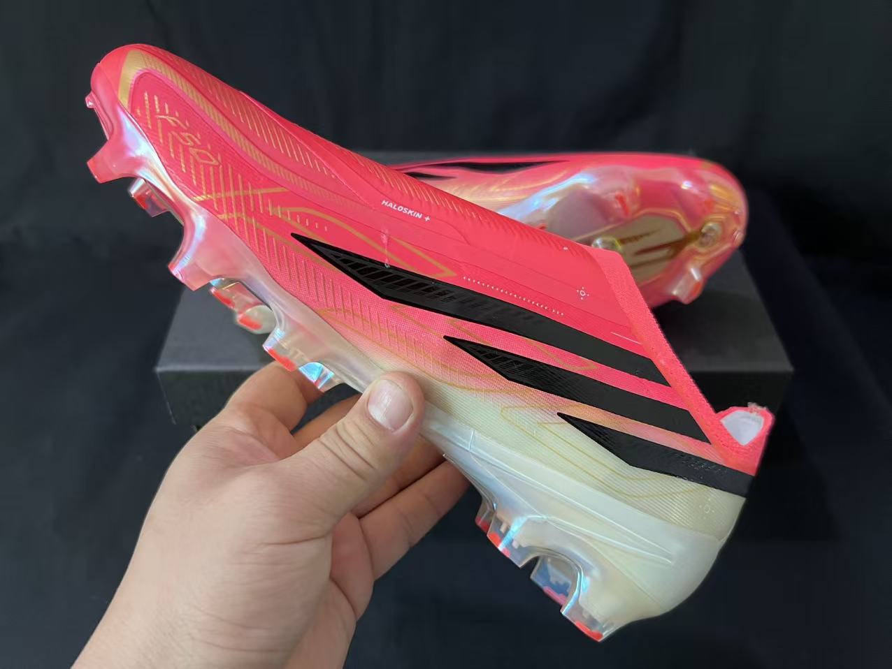 Adidas F50 Hyperfast Elite Laceless FG – Road to Glory Football Boots
