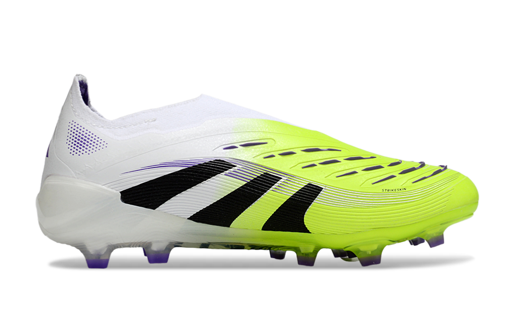 Adidas Predator Elite Laceless FG Football Boots – Green & White Edition