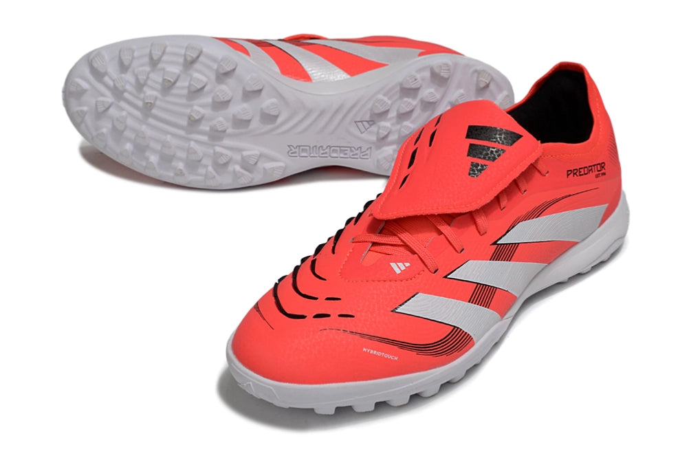 Adidas Predator League Fold-Over Tongue TF Turf Boots – Red