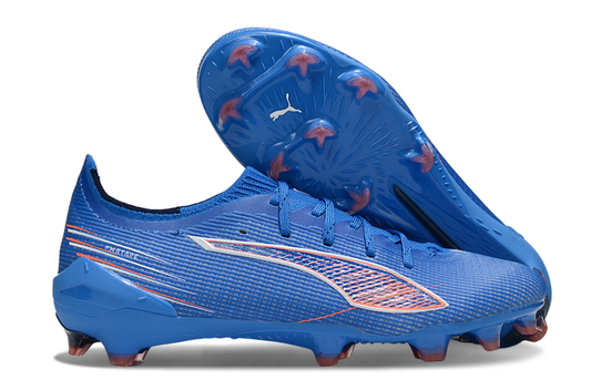PUMA Ultra 6 Ultimate FG Football Boots – Ultra Blue/PUMA White/Glowing Red Elite Soccer Cleats