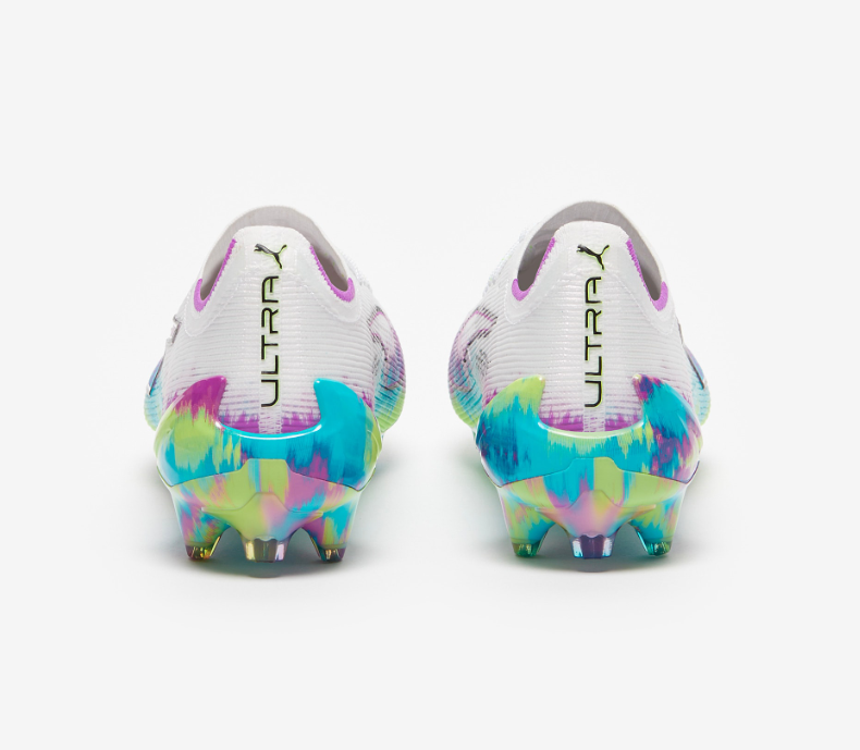 PUMA Ultra 6 Ultimate Brilliance FG Football Boots – White / Pink / Purple | Elite Speed Firm Ground Soccer Cleats
