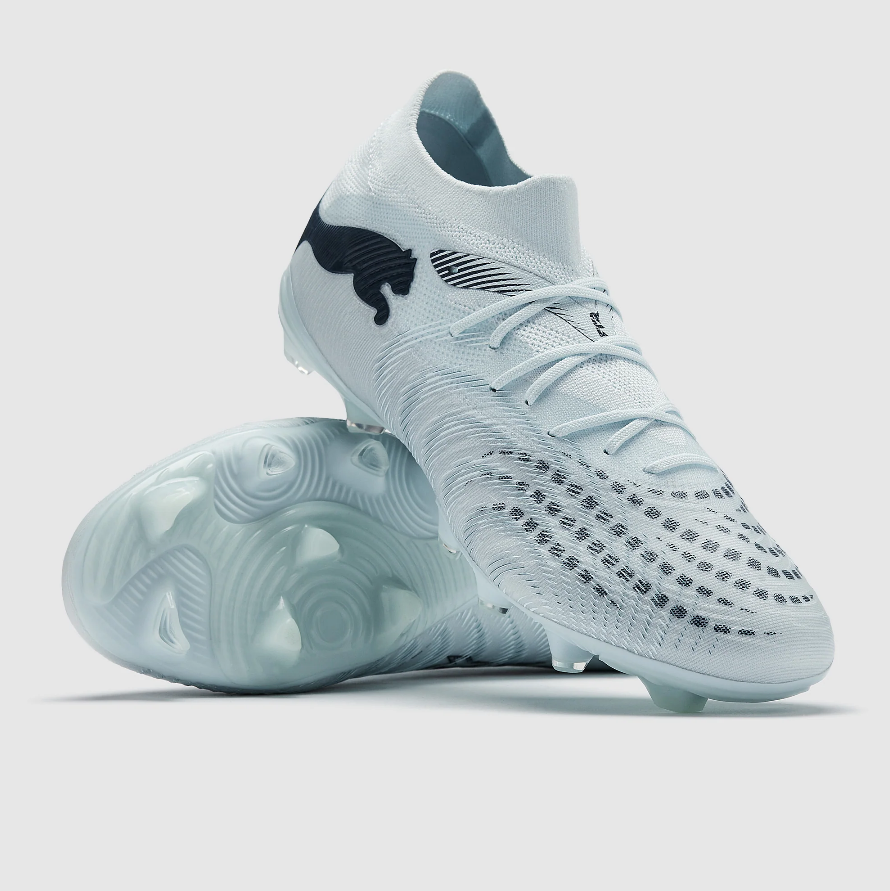 PUMA Future 9 Match FG/AG Football Boots – Light Blue Multi-Ground Soccer Cleats