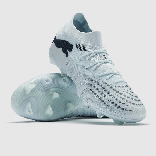 PUMA Future 9 Match FG/AG Football Boots – Light Blue Multi-Ground Soccer Cleats
