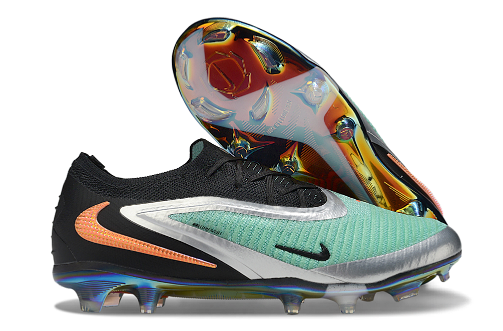 Nike Phantom 6 Low Elite FG Football Boots – Mint/Black/Silver